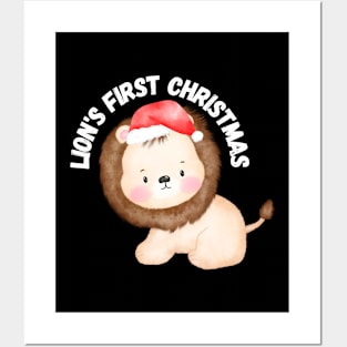 Lion's First Christmas Posters and Art